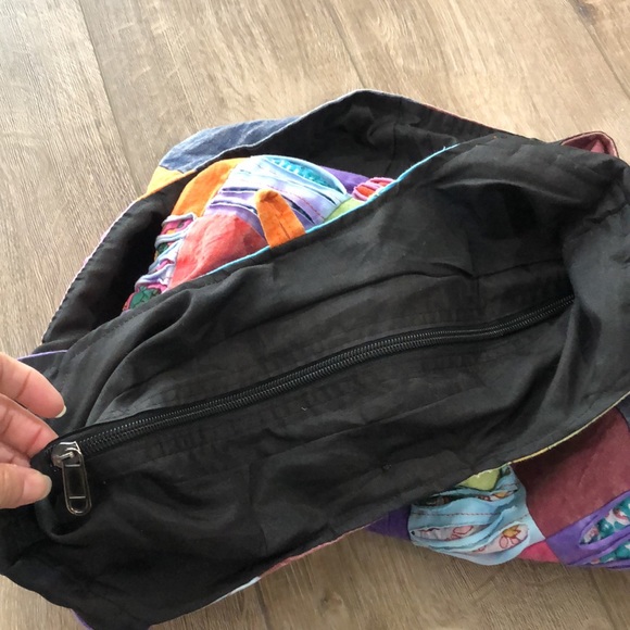 NWOT! - ORIGINAL COLLECTIONS Boho Crossbody Sling Bag - Made in Nepal - Picture 5 of 12